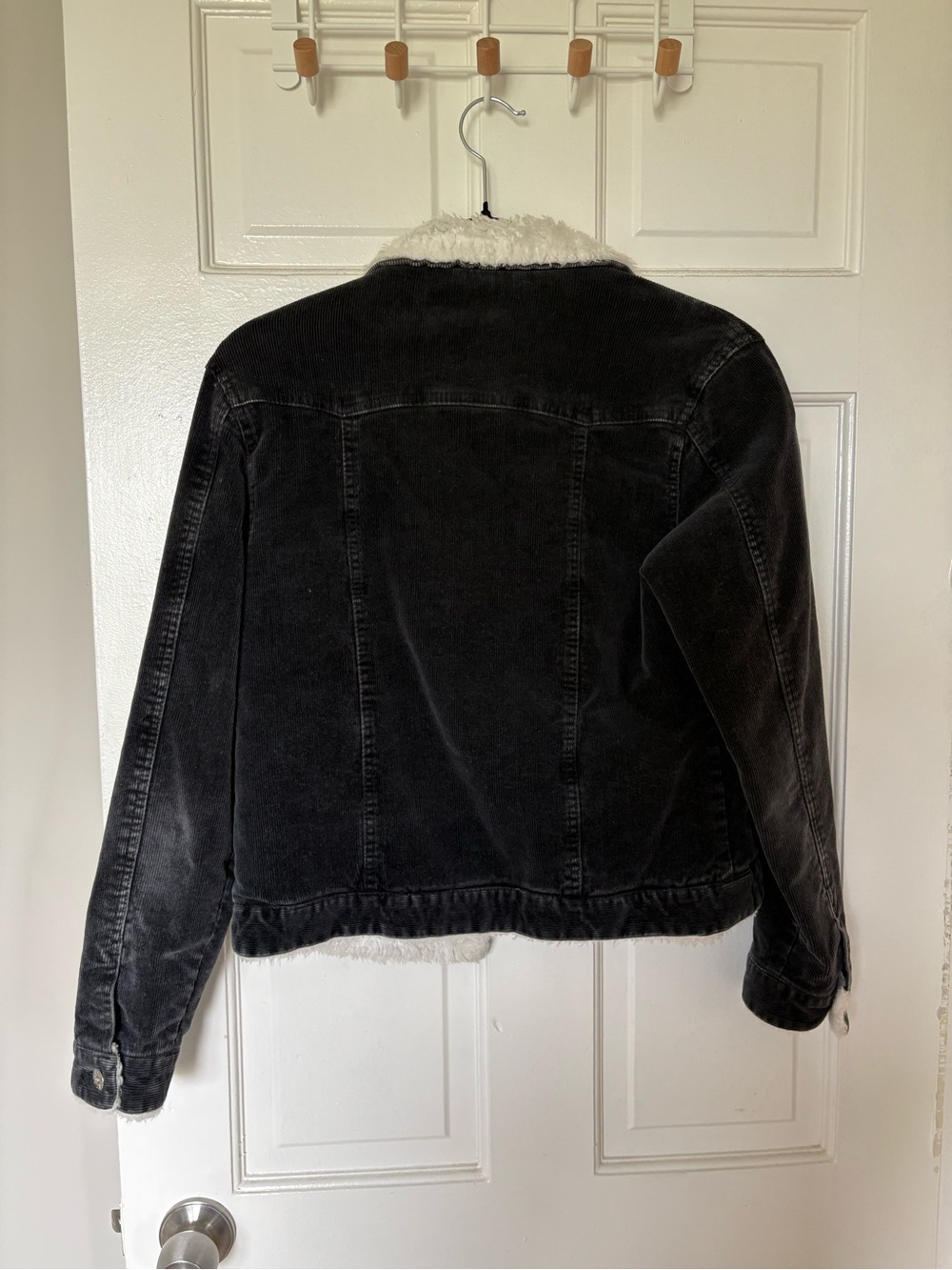 Annie Sherpa-Lined Charcoal Jacket - Picture 2 of 7